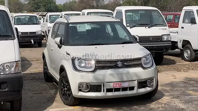 2019 Maruti Suzuki Ignis spotted with added features 2019 Maruti Suzuki Ignis spotted with added features