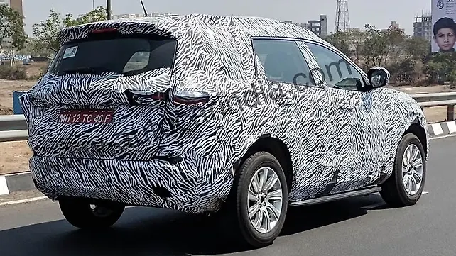 Tata H7X spied testing in India Tata H7X spied testing in India