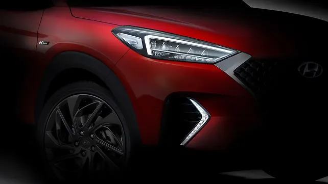 Hyundai Tucson with N Line treatment teased for Geneva Hyundai Tucson with N Line treatment teased for Geneva