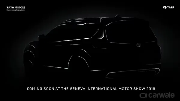 Tata Harrier seven-seater (H7X) officially teased Tata Harrier seven-seater (H7X) officially teased