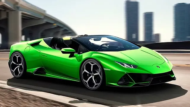 Lamborghini Huracan Evo Spyder breaks cover Lamborghini Huracan Evo Spyder breaks cover