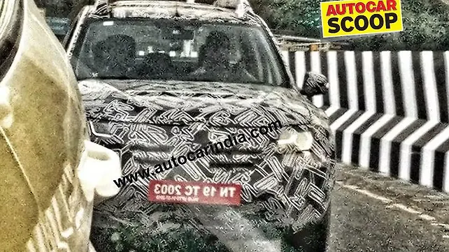 2020 Renault Duster spotted on test in India 2020 Renault Duster spotted on test in India