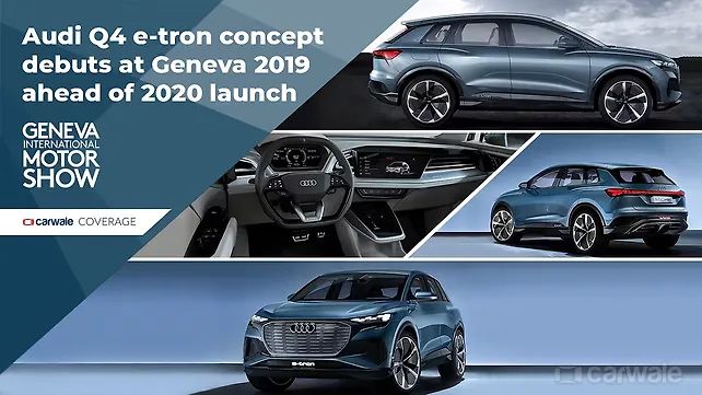 Audi Q4 e-tron concept debuts at Geneva 2019 ahead of 2020 launch Audi Q4 e-tron concept debuts at Geneva 2019 ahead of 2020 launch
