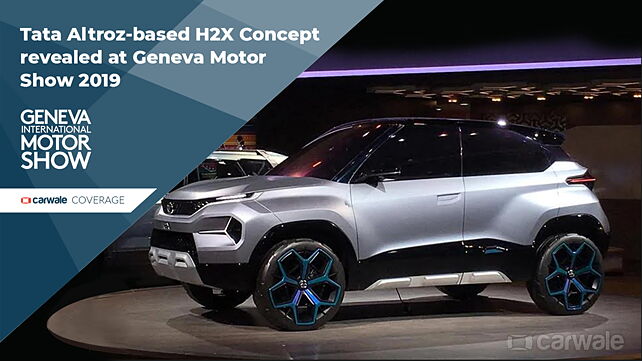 Tata Altroz-based H2X Concept revealed at Geneva Motor Show 2019