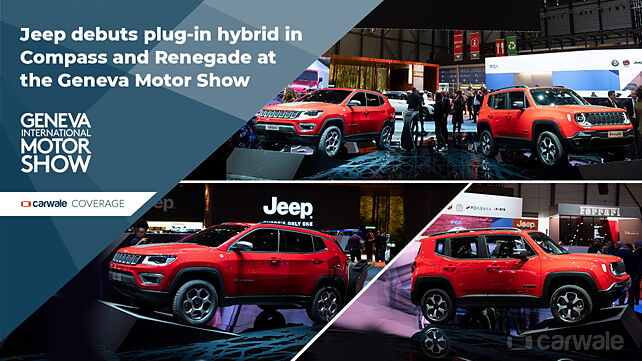 Jeep debuts plug-in hybrid in Compass and Renegade at the Geneva Motor Show