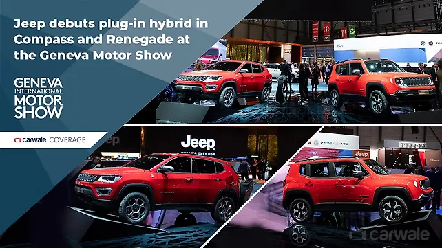 Jeep debuts plug-in hybrid in Compass and Renegade at the Geneva Motor Show Jeep debuts plug-in hybrid in Compass and Renegade at the Geneva Motor Show