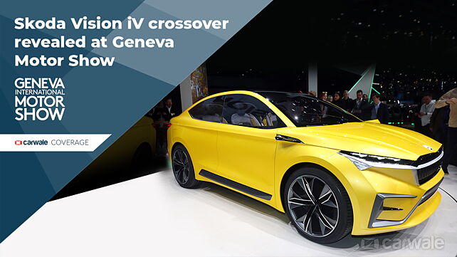 Skoda Vision iV crossover revealed at Geneva Motor Show