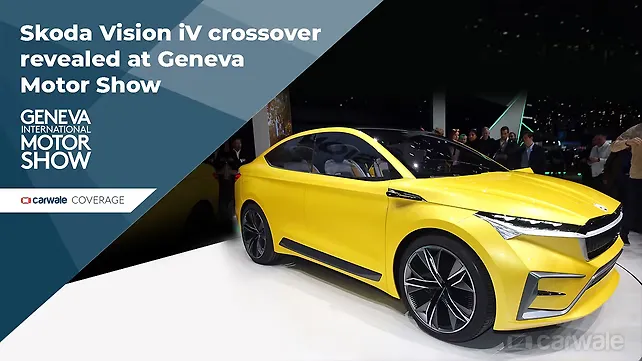 Skoda Vision iV crossover revealed at Geneva Motor Show Skoda Vision iV crossover revealed at Geneva Motor Show