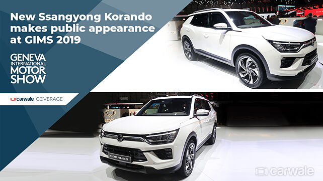 Fourth-gen SsangYong Korando makes public appearance at Geneva Motor Show 2019