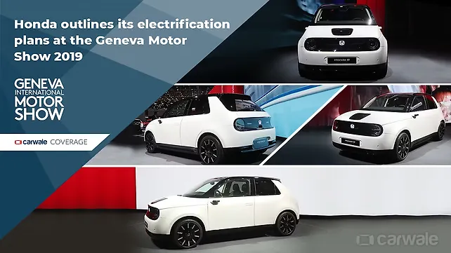 Honda outlines its electrification plans at the Geneva Motor Show 2019 Honda outlines its electrification plans at the Geneva Motor Show 2019