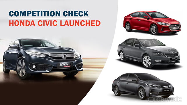 Honda Civic launched: Competition check
