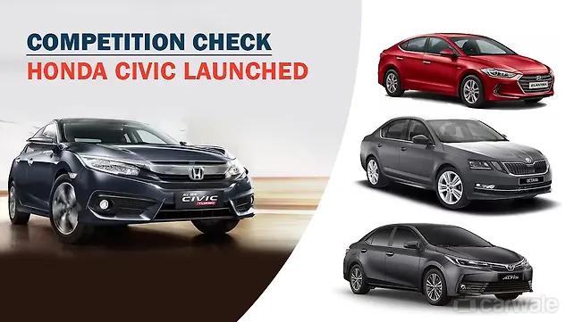 Honda Civic launched: Competition check Honda Civic launched: Competition check