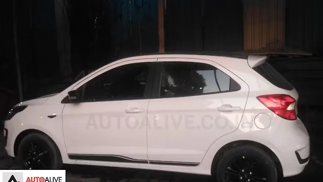 Ford Figo facelift spotted at dealership ahead of launch Ford Figo facelift spotted at dealership ahead of launch