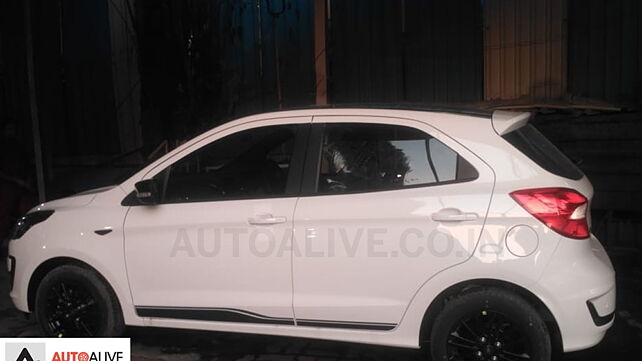 Ford Figo facelift spotted at dealership ahead of launch