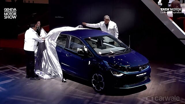 Tata Altroz EV Geneva Edition - Official images revealed