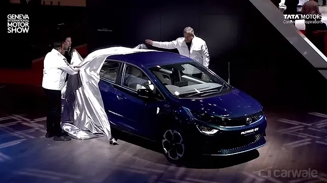 Tata Altroz EV Geneva Edition - Official images revealed Tata Altroz EV Geneva Edition - Official images revealed