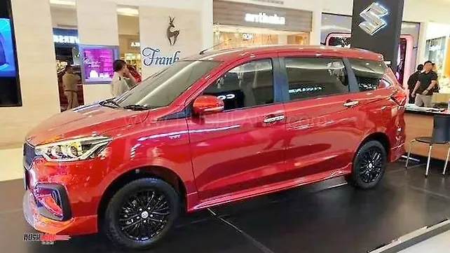 Suzuki Ertiga GT details revealed through a new set of images Suzuki Ertiga GT details revealed through a new set of images