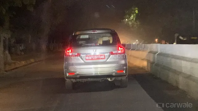 Maruti Suzuki Ertiga 1.5L diesel spotted testing ahead of launch Maruti Suzuki Ertiga 1.5L diesel spotted testing ahead of launch