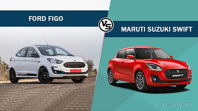 Spec Comparison: 2019 Ford Figo vs Maruti Suzuki Swift