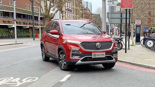 India-bound MG Hector revealed in pictures India-bound MG Hector revealed in pictures