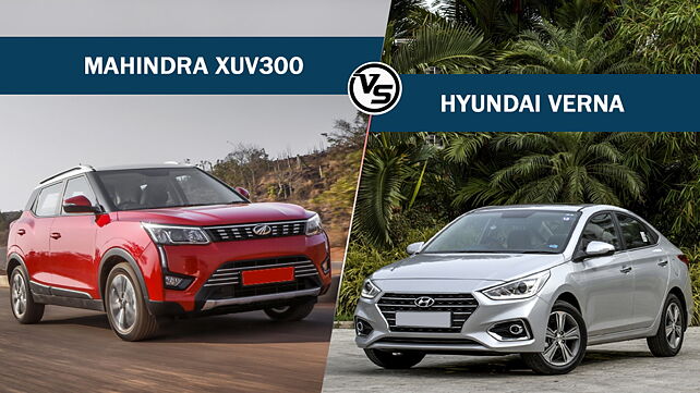 Mahindra XUV300 Vs Hyundai Verna: Compact SUV vs sedan