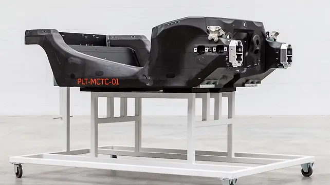 McLaren delivers in-house developed prototype carbon fibre chassis for testing McLaren delivers in-house developed prototype carbon fibre chassis for testing