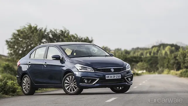 Maruti Suzuki Ciaz 1.5L diesel with 6-speed MT spied testing ahead of launch Maruti Suzuki Ciaz 1.5L diesel with 6-speed MT spied testing ahead of launch