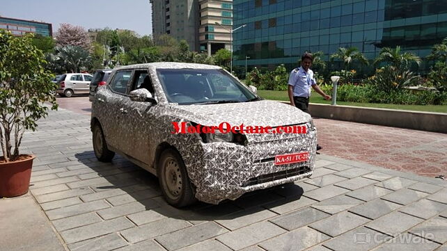 Mahindra XUV300 electric spied ahead of next year’s debut