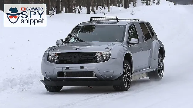 Exclusive! Renault Duster EV spied testing Exclusive! Renault Duster EV spied testing
