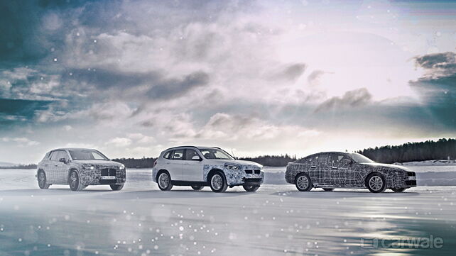 BMW teases iX3 and i4 for the first time while undergoing winter testing