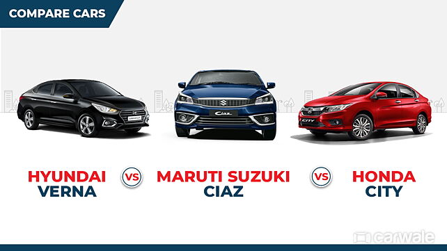 Maruti Suzuki Ciaz 1.5 diesel vs Honda City vs Hyundai Verna