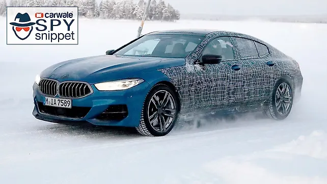 BMW 8 Series Gran Coupe spied testing BMW 8 Series Gran Coupe spied testing