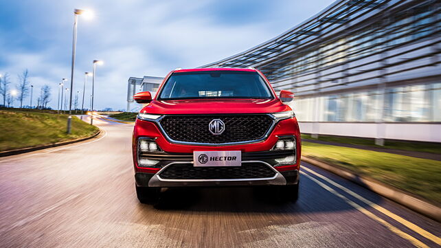 MG Hector officially revealed in four new images ahead of India debut