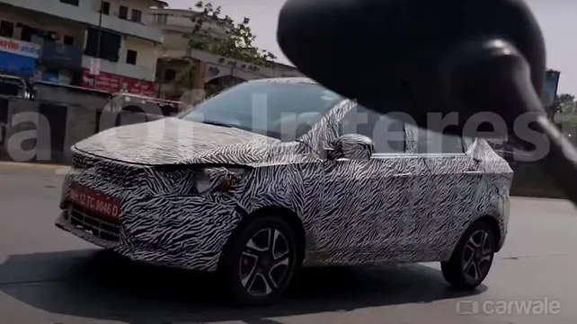 Tata Tigor facelift spied with IMPACT 2.0 design Tata Tigor facelift spied with IMPACT 2.0 design