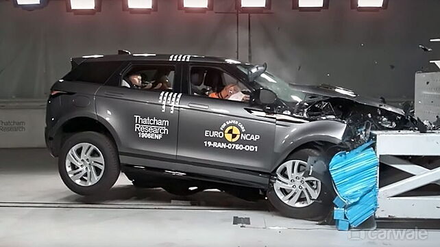 2019 Range Rover Evoque gets 5-star Euro NCAP crash safety rating
