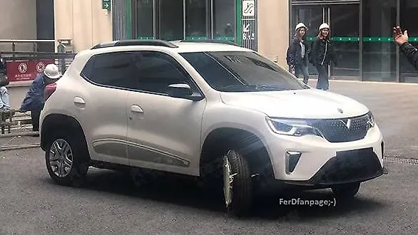 China-bound Renault Kwid EV spied China-bound Renault Kwid EV spied