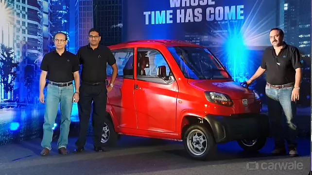 Bajaj Qute launched in Maharashtra at Rs 2.48 lakhs Bajaj Qute launched in Maharashtra at Rs 2.48 lakhs