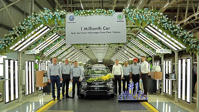 Volkswagen rolls out one millionth car from Pune facility Volkswagen rolls out one millionth car from Pune facility