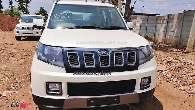 Mahindra TUV300 facelift starts arriving at dealership Mahindra TUV300 facelift starts arriving at dealership