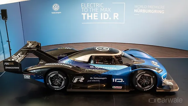 New Volkswagen ID. R aiming to break Nurburgring lap-record unveiled New Volkswagen ID. R aiming to break Nurburgring lap-record unveiled