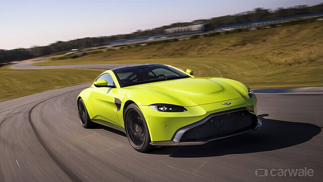 Aston Martin Vantage AMR teased with a manual transmission