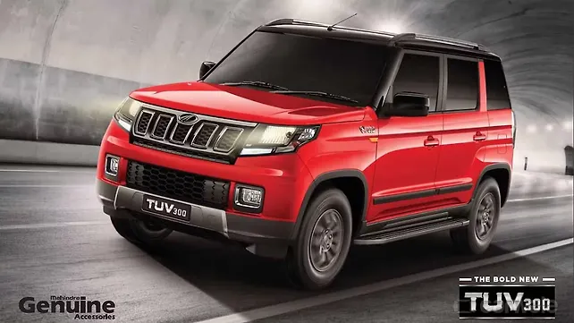 2019 Mahindra TUV300 accessories revealed 2019 Mahindra TUV300 accessories revealed