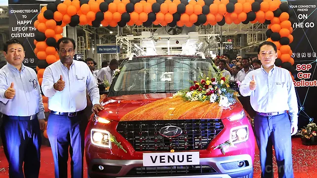 Hyundai rolls out all-new Venue as production officially begins Hyundai rolls out all-new Venue as production officially begins