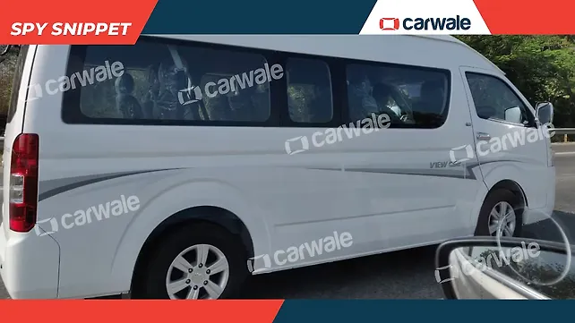 Foton View CS2 spotted on test in India Foton View CS2 spotted on test in India