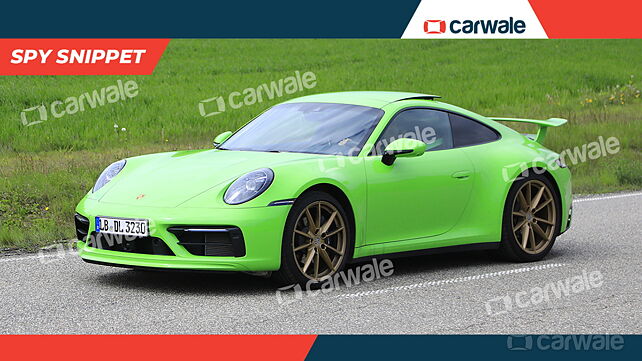 Mystery Porsche 911 test mule spied without camouflage