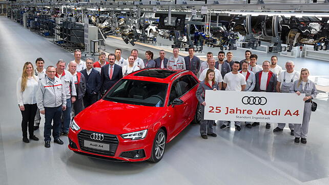 Audi A4 celebrates 25th anniversary