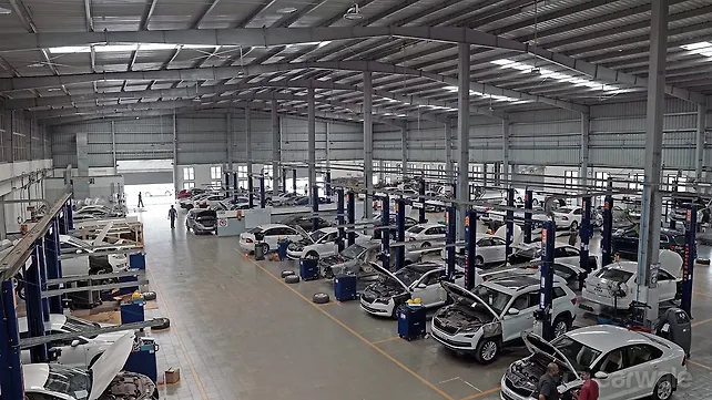 Skoda opens its largest workshop in India Skoda opens its largest workshop in India