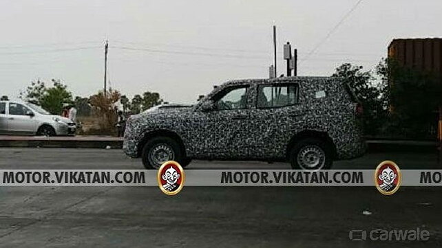 New-generation Mahindra Scorpio spotted testing for the first time in India