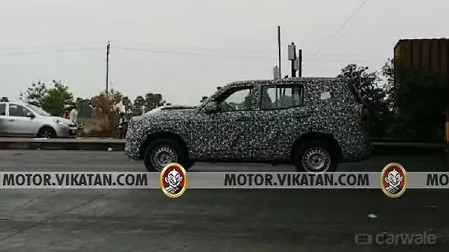 New-generation Mahindra Scorpio spotted testing for the first time in India