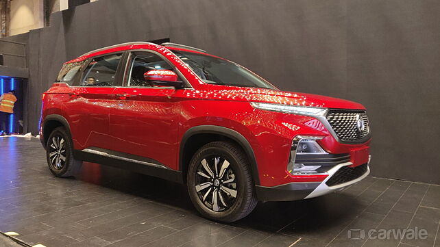 MG Hector unveiled in India ahead of launch; bookings to open in June